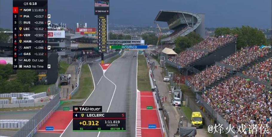 F1西班牙站排位赛:皮亚斯特里摘得头排发车位 F1西班牙站排位赛:皮亚斯特里摘得头排发车位