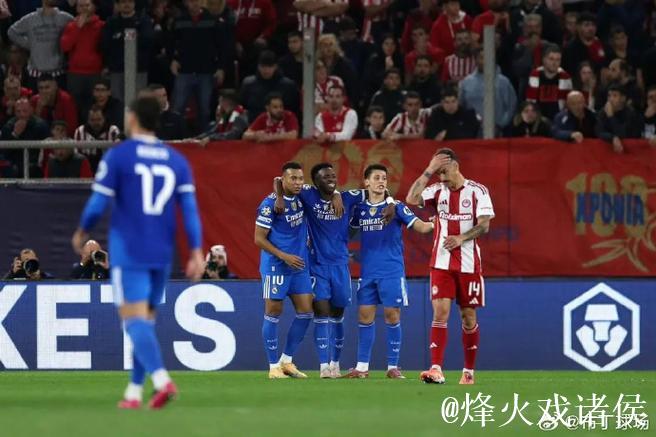 欧冠-姆巴佩独中四元 皇马客场惊险击败奥林匹亚科斯 欧冠-姆巴佩独中四元 皇马客场惊险击败奥林匹亚科斯